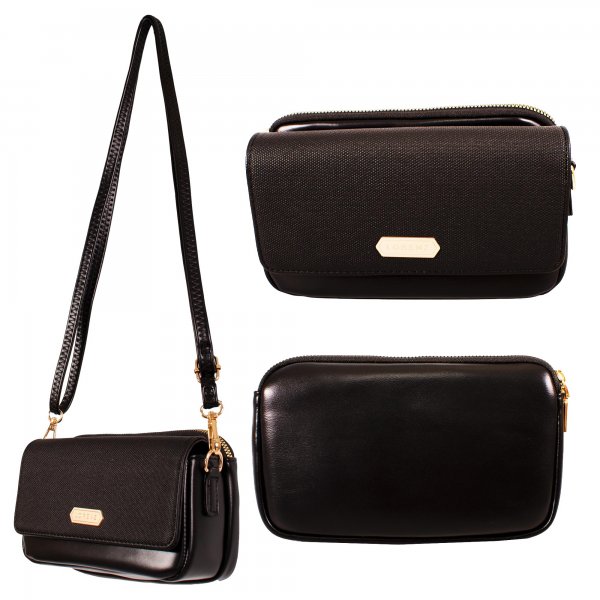 5827 BLACK COMPACT LORENZ BODY BAG