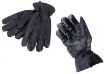 8926 8926 "THINSULATE"GENTS SOFT LEATHEAR GLOVES BLACK Medium