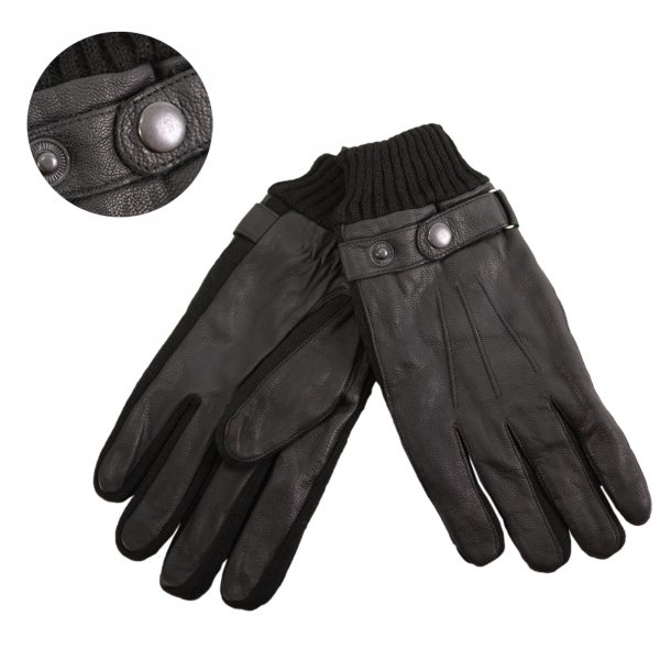 8927 BLACK LEATHER GLOVES EXTRA LARGE
