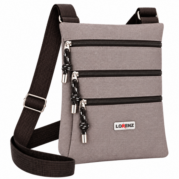 2586 Grey Shoulder Bag (New)