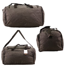 TB-214 GREY SHOULDER TRAVEL BAG