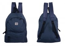 JBBP274 NAVY CANVAS BACKPACK