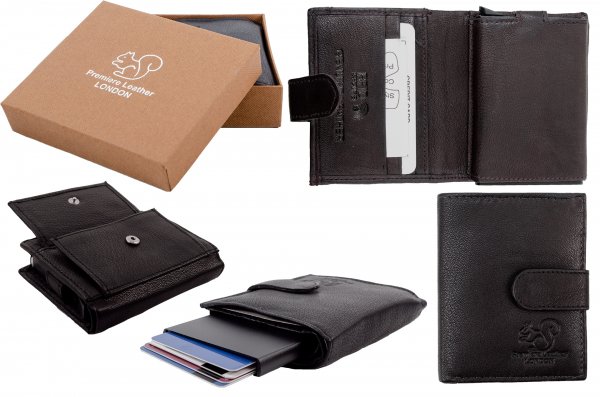 RL 9004 BLACK RFID C-SECURE CASE WALLET