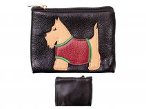 CP09 BLACK SCOTTIE MINI PURSE