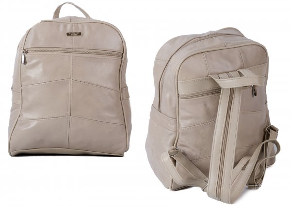 3759 FAWN LARGE BACKPACK WITH LARGE TOP ZIP