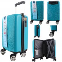T-HC-US-1633 TEAL RYAN AIR CABIN-SIZED TROLLEY SUITCASE
