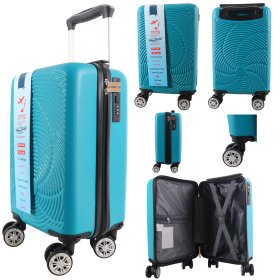 T-HC-US-1633 TEAL RYAN AIR CABIN-SIZED TROLLEY SUITCASE