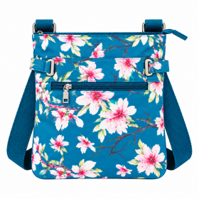 LJ-020 Green Floral Shoulder Bag (New)