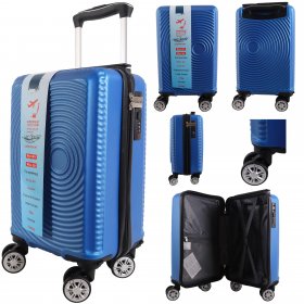T-HC-US-1630 ROYAL BLUE RYAN AIR CABIN-SIZED TRAVEL TROLLEY SUIT
