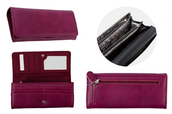 JBPS13 BURGUNDY PURSE