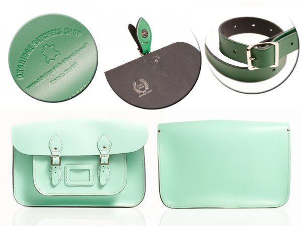 12" MINT MAGNETIC SATCHEL NO HANDLE