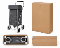 6967 Grey Shopping Trolley