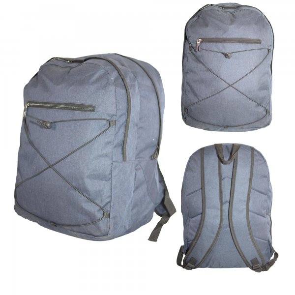 BP-121 NAVY BACKPACK WITH MULTIPLE POCKETS