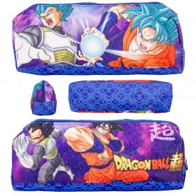 24458 NAVY DRAGONBALLZ RECTANGULAR PENCIL CASE