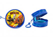 1564-9183 ROUND ZIPPED COIN PURSE SPIDERMAN