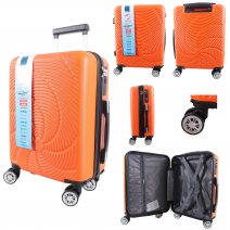 T-HC-US-1833 ORANGE EASYJET TRAVEL CABIN TROLLEY SUITCASE