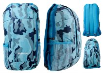 LL-159 CAMOUFLAGE BLUE POLYESTER BACKPACK