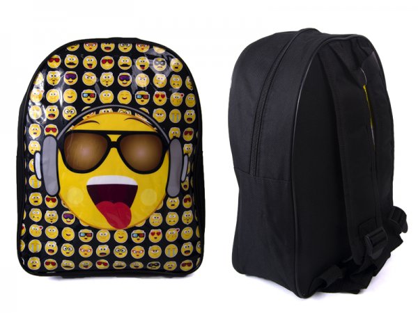 1029HV-7156 KIDS BACKPACK WITH EMOJI F101