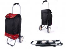 6958 RED OWL 2 WHEEL SHOPPING TROLLEY