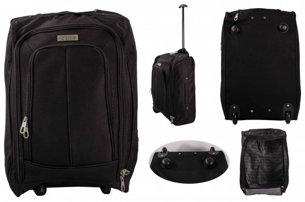 K-BAR-170 BLACK CABIN TROLLEY SUITCASE BAG