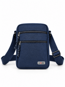 2585 Navy Lorenz Shoulder Bag (New)