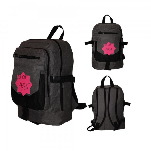 BP-131 GREY EASYJET TRAVEL BACKPACK