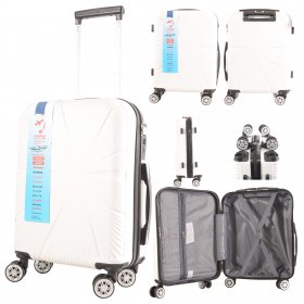 T-HC-US-1829 WHITE CABIN-SIZE EASYJET UNDERSEAT TRAVEL TROLLEY S