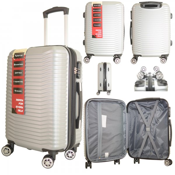 T-HC-CABIN-2026 SILVER TRAVEL TROLLEY