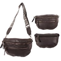 5703 BLACK LORENZ SHOULDER BAG