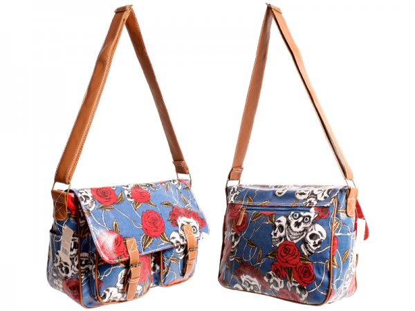 JBCB159 SKULL OIL BLUE