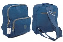 2519 CRINKLED NYLON BACKPACK NAVY