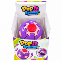 SP-01 Purple Pop It Fidget Spinner Ball