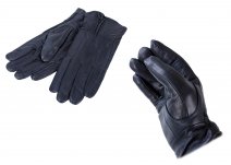 LG 010 LARGE BLACK LEATHER GLOVES X011