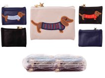 CP05 DOG APPLIQUE MINI PURSE PACK OF 12