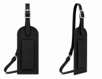 093 Black Leather Luggage Tag 093 Black Leather Luggage Tag