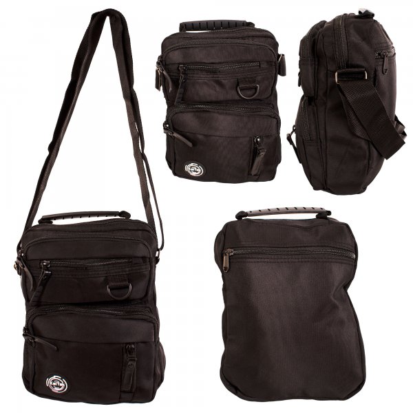 2424 BLACK SHOULDER BAG/BACKPACK