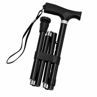 2884 Black Premium Folding Walking Stick Soft Grip 2884 Black Premium Folding Walking Stick Soft Grip