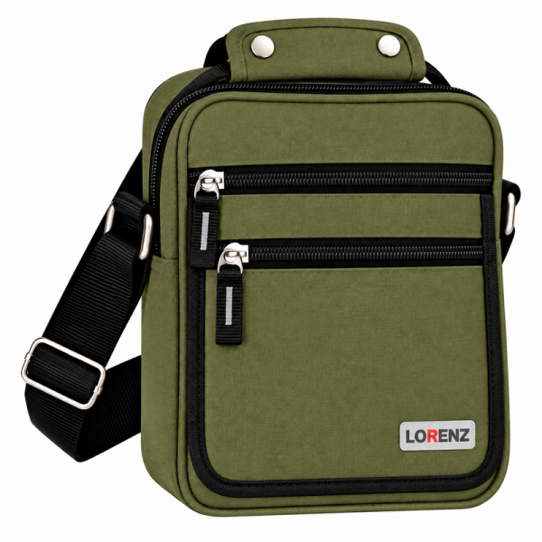 2575 Olive Lorenz Shoulder Bag With Adj Strap (New)