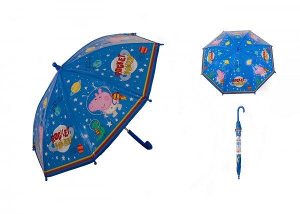 2256 Peppa Pig Blue Kids Umbrella