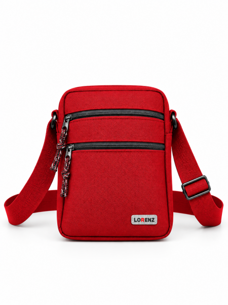 2585 Red Lorenz Shoulder Bag (New)