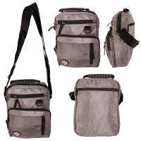 2423 GREY SHOULDER BAG/BACKPACK