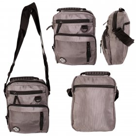 2423 GREY SHOULDER BAG/BACKPACK
