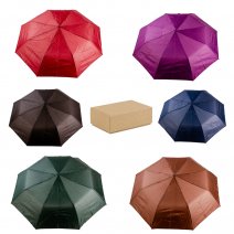 6551 BOX OF 12 ASSORTED AUTOMATIC UMBRELLA