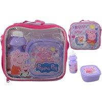 4160-5262 PEPPA PIG 3 PCS LUNCH BOX 4160-5262 PEPPA PIG 3 PCS LUNCH BOX