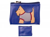 CP09 NAVY SCOTTIE MINI PURSE