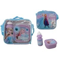 000565249 PURPLE FROZEN 3 PCS LUNCH BOX