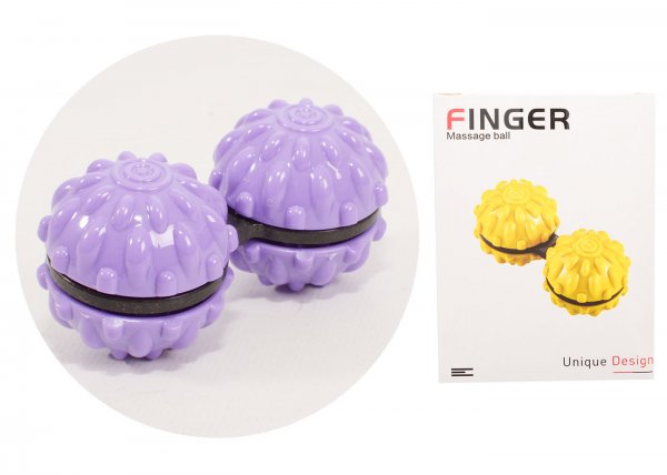 GM-1187 FINGER MASSAGE BALL LILAC