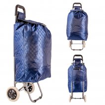 ST75 NAVY 2-WHEEL SHOPPING TROLLEY BAG
