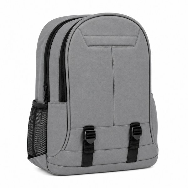 BP-125 Grey Multi-Pocket Travel Backpack (New)