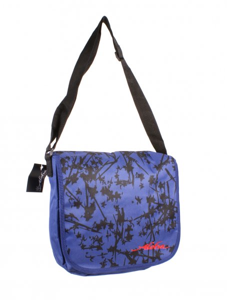 ALOHA MESSENGER BAG BLUE
